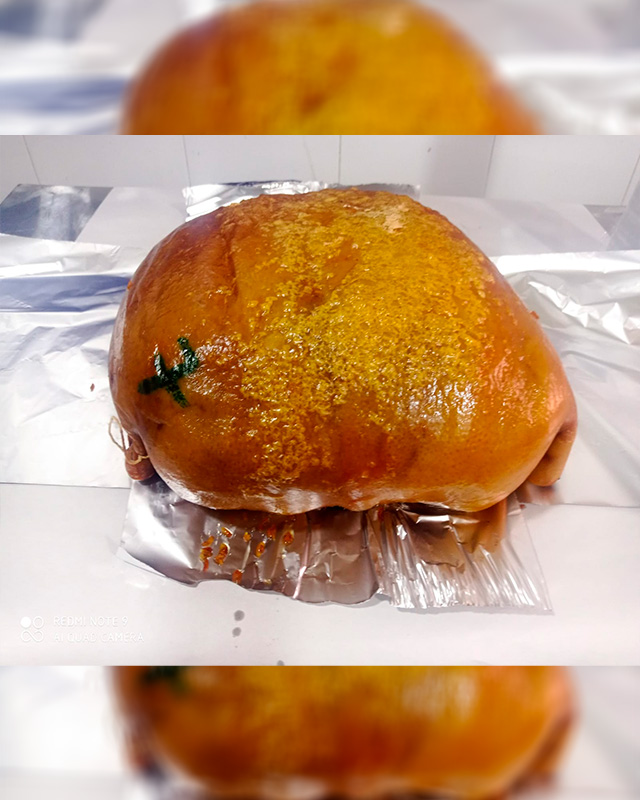 Lechona tolimense reci&eacute;n preparada