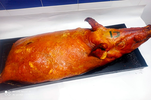 Lechona especial a domicilio en Bogot&aacute;